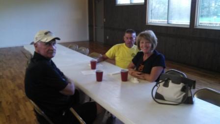 Ed with Vicki and Bob